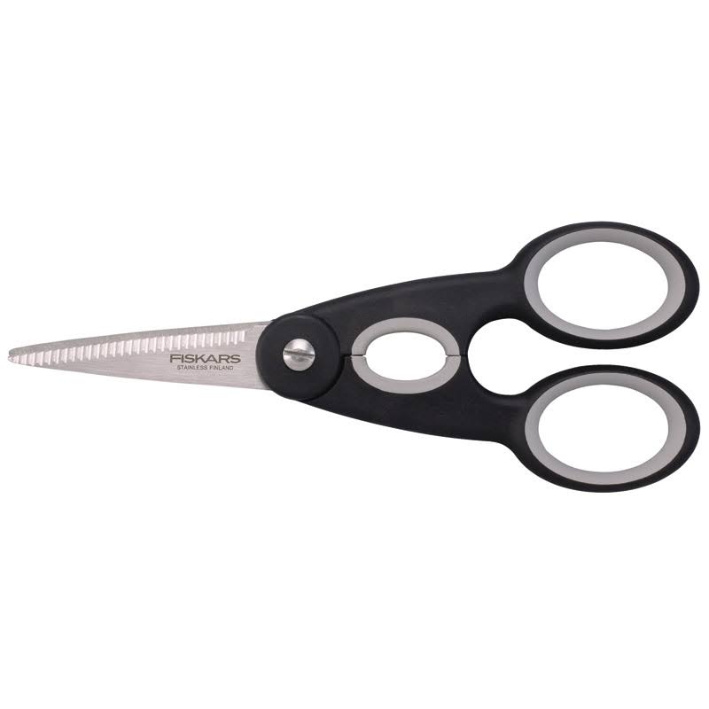 Black Kitchen Scissors 22cm P53678
