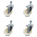 Nylon Swivel Caster Set of 4 with 12mm Stem C985