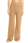Brown Cozy Knit Pant E8212