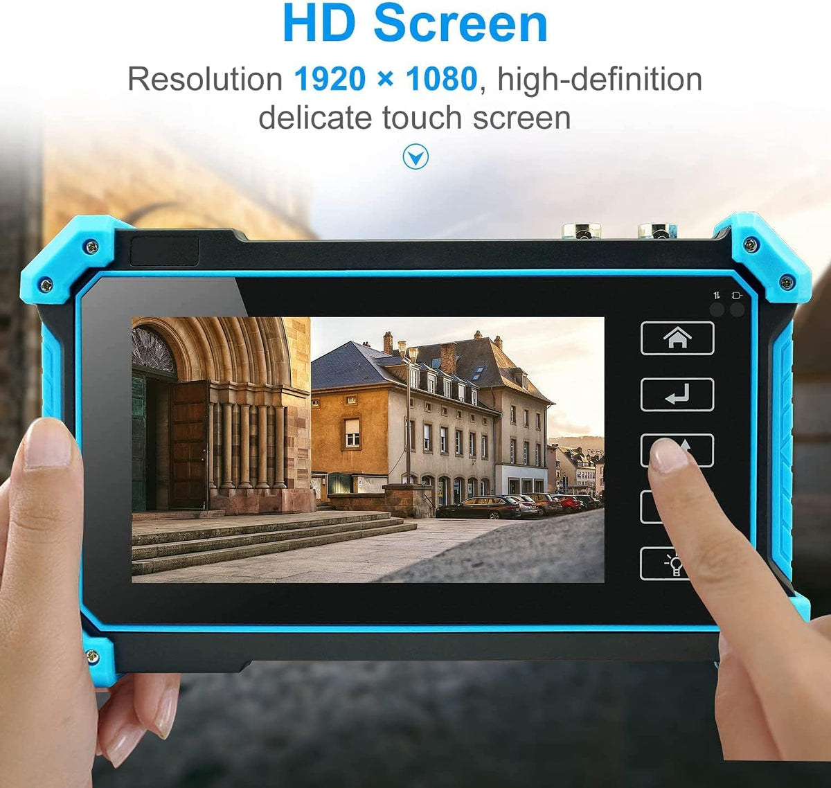 8MP 6 in 1 IP Camera Test Monitor with IPS Touch Screen Z590761