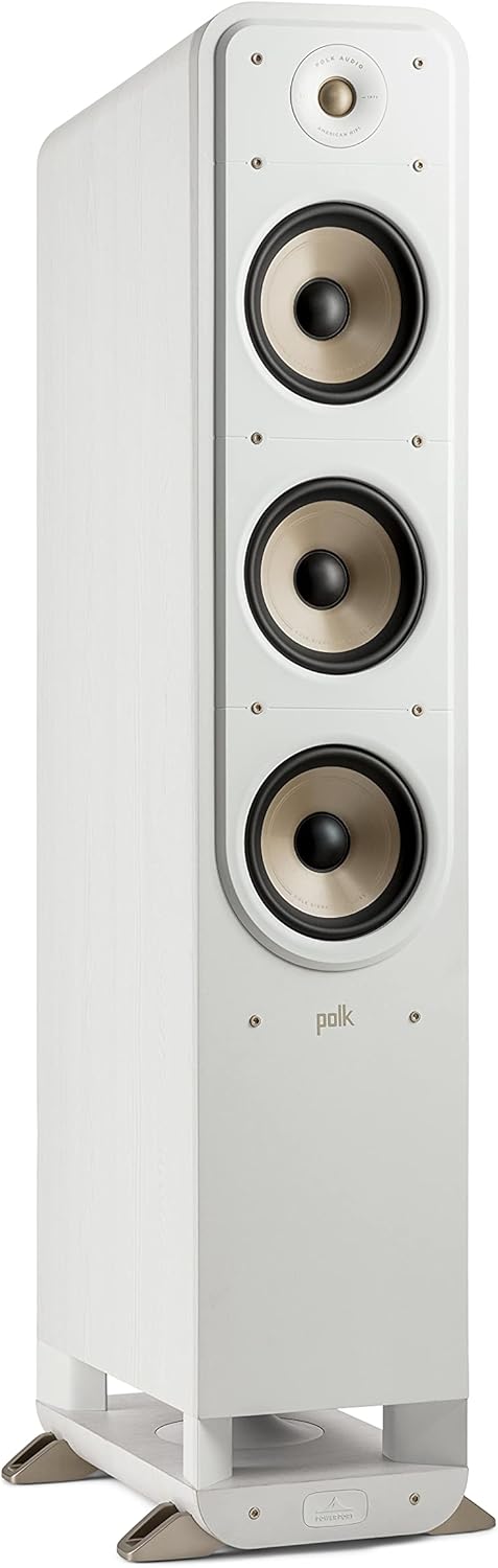 Walnut Tower Speaker with 1" Tweeter & Three 6.5" Woofers U9593