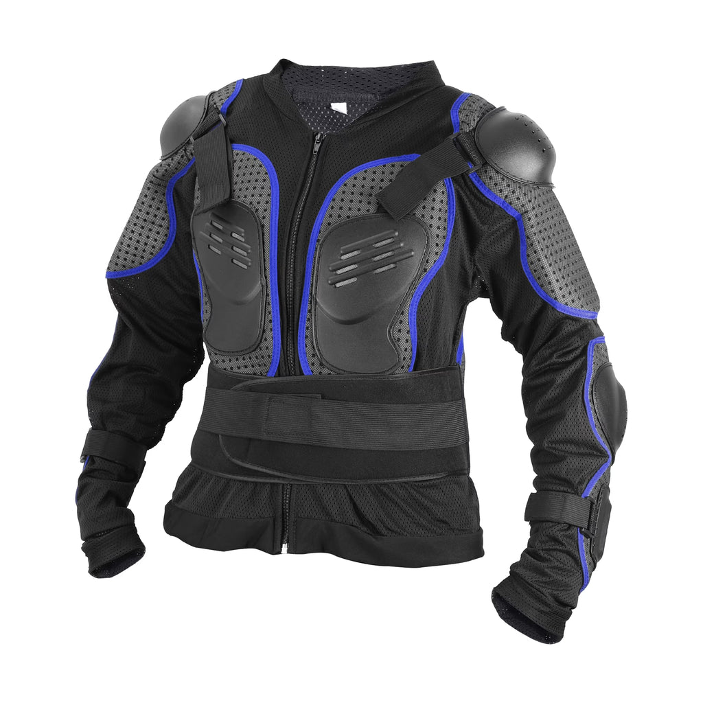 Blue Dirt Bike Motorcycle Riding Protective Full Body Armor I89771