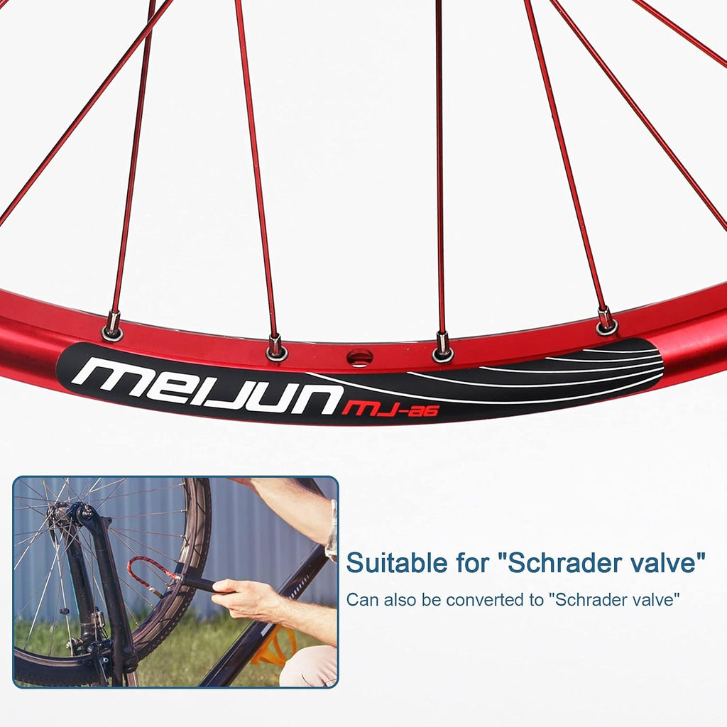 26 Inch Double Wall Aluminum Alloy Disc Brake MTB Wheelset N136