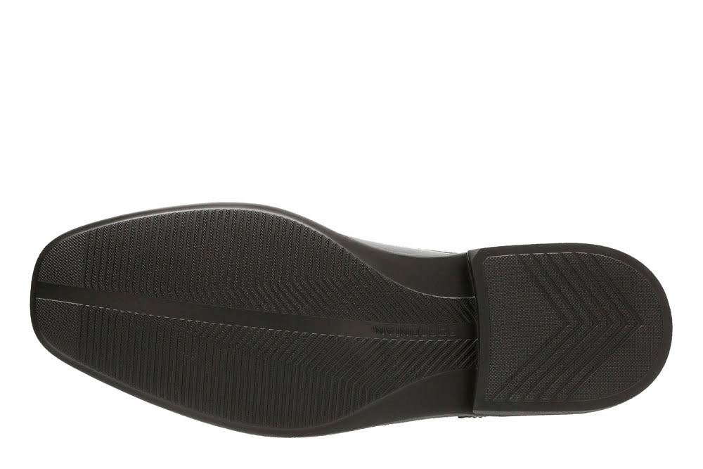 Black Apron Toe Shoes L60055