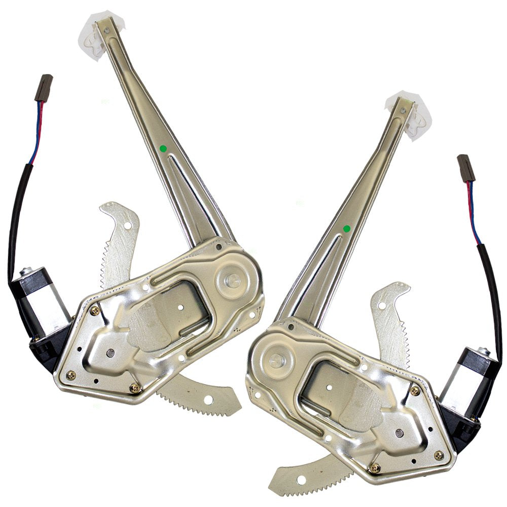Power Window Regulators & Motors Compatible with Ranger Pickup, Pack of 2 Y6720
