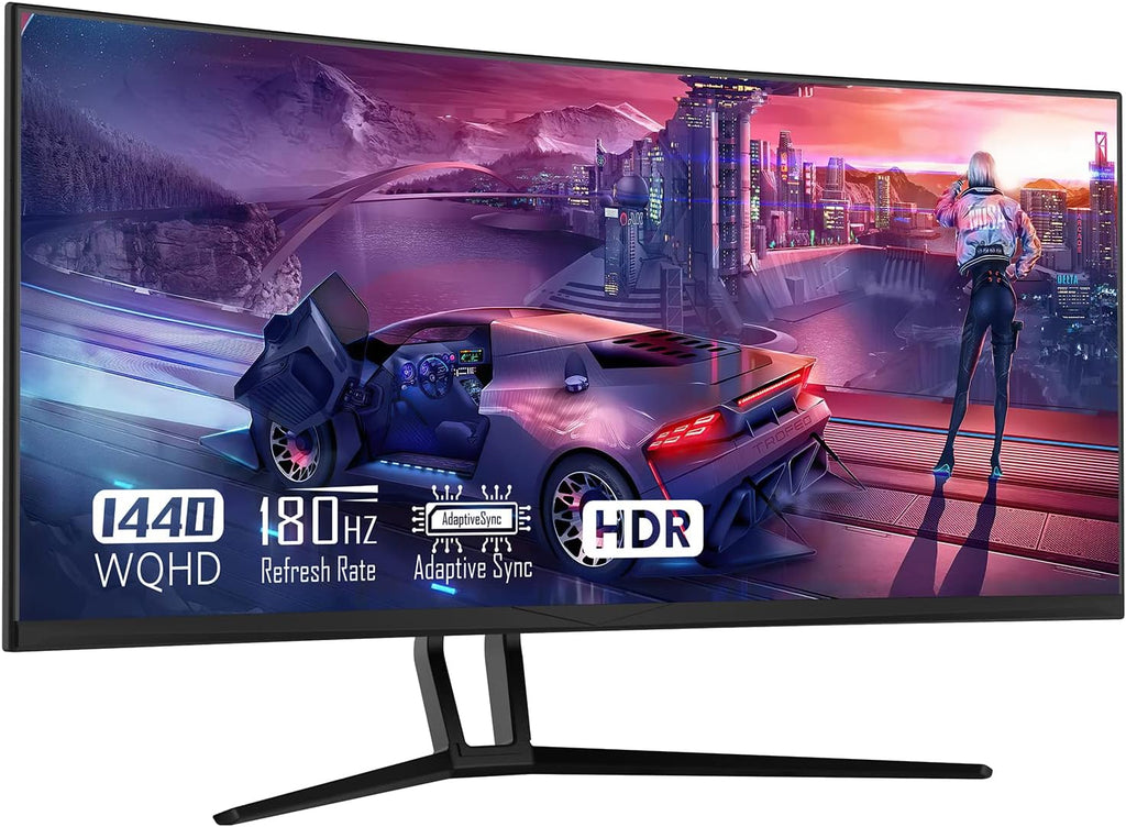 35" Ultrawide QHD 3440 x 1440P Curved Gaming Monitor G48031