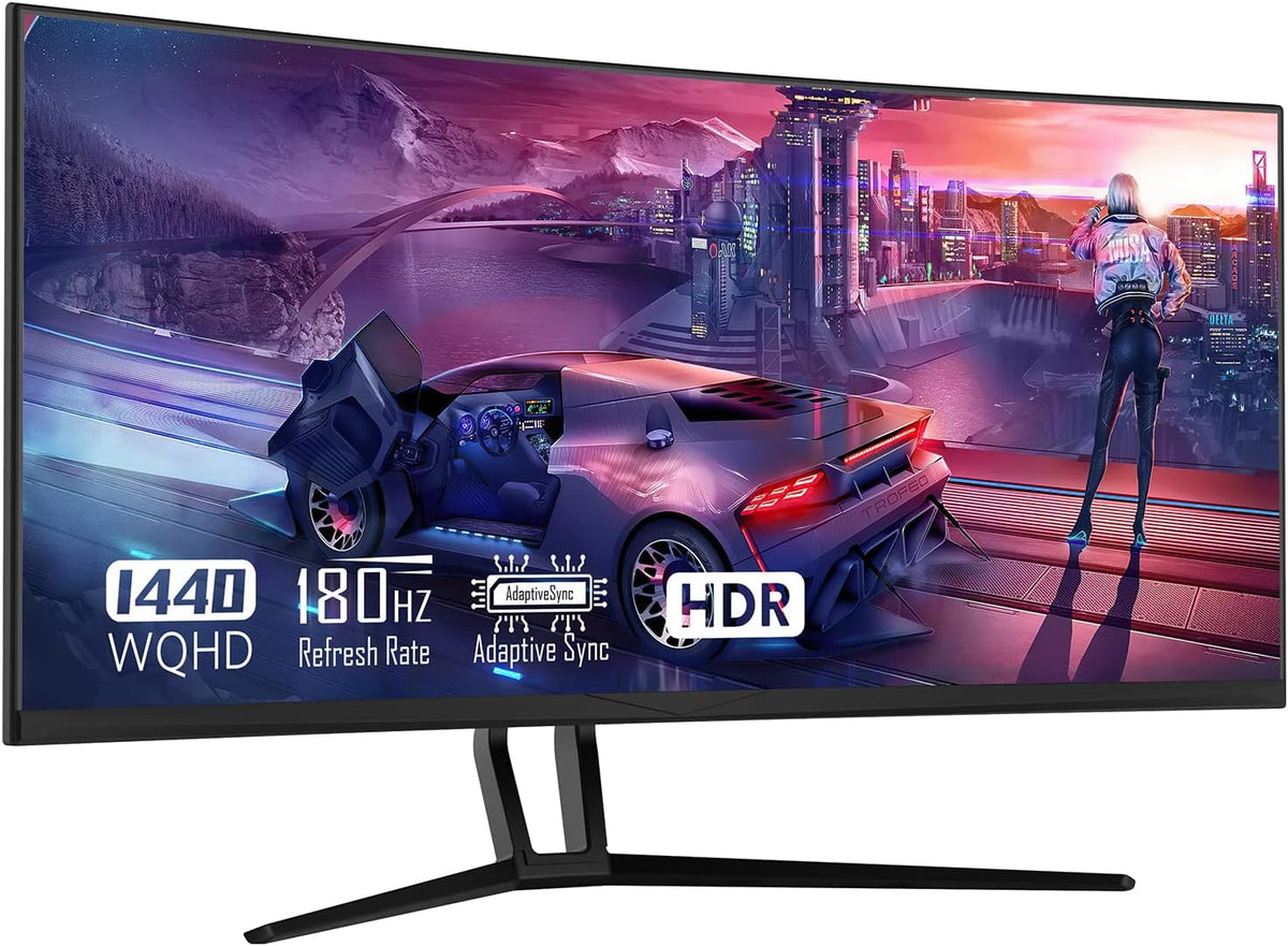 35" Ultrawide QHD 3440 x 1440P Curved Gaming Monitor G48031