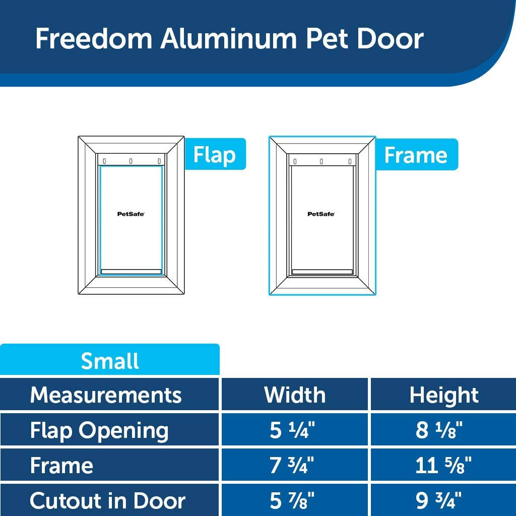 Medium Aluminum Pet Door B265166