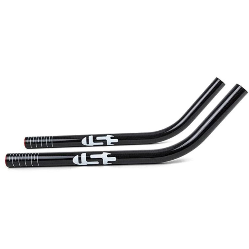 320mm 50x22° J Bend Black 3K Weave Carbon Extensions Z607337