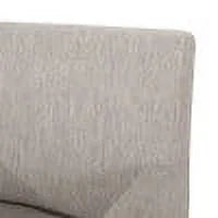 Light Gray Fabric Upholstered Armchair O458115
