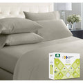 6-Piece Cal King Size 100% Cotton Sheets Q9783