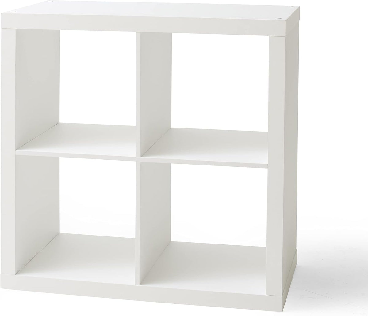 White 4-Cube Bookshelf Storage Cabinet K80816