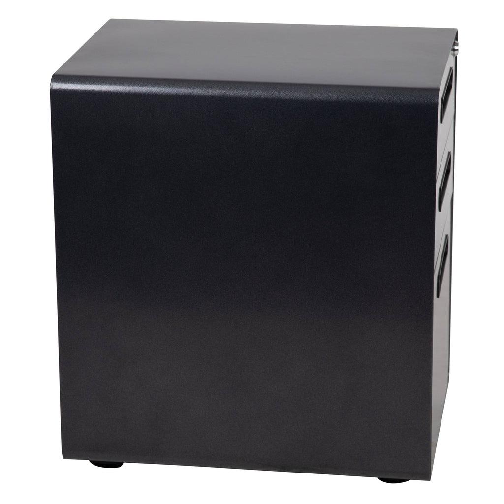 White 3 Drawer Filing Cabinet G569173