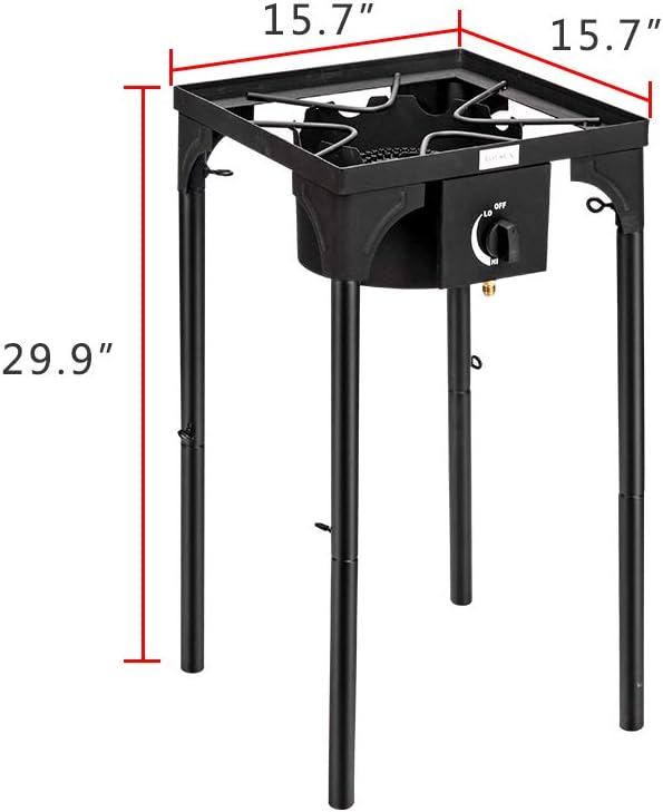 100,000 BTU Portable Propane Camping Stove U473
