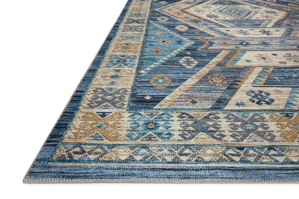 Blue Southwestern Area Rug W750