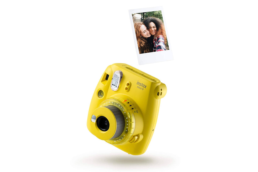 Yellow Instant Camera with 10 Shots F417291