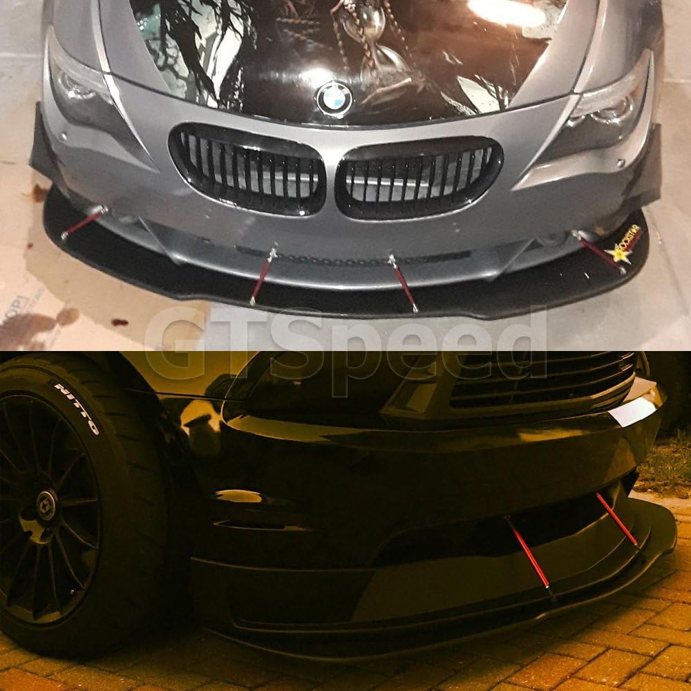 PU Front Bumper Lip Under Panel Diffuser Chin Spoiler Y445137