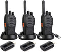 16CH Hand Free Rechargeable Two Way Radio with USB Charger (3 Pack) O46920