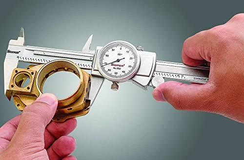 6x22 Stainless Steel Dial Caliper C5571