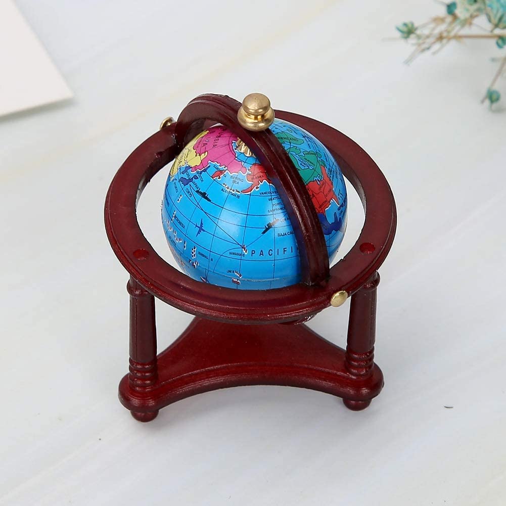 1:12 Miniature World Globe Dollhouse Decoration Accessories H90359