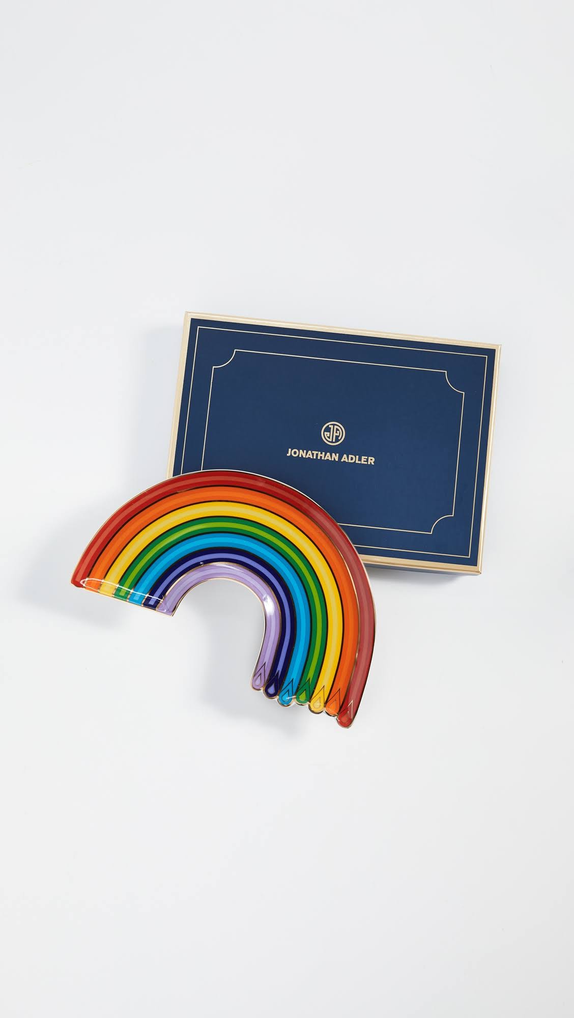 Dripping Rainbow Trinket Tray X3029
