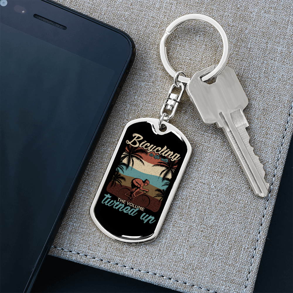 Swivel Dog Tag Keychain M197