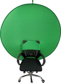 Collapsible Portable Webcam Background Chroma Key Green (58in×58in) W934009