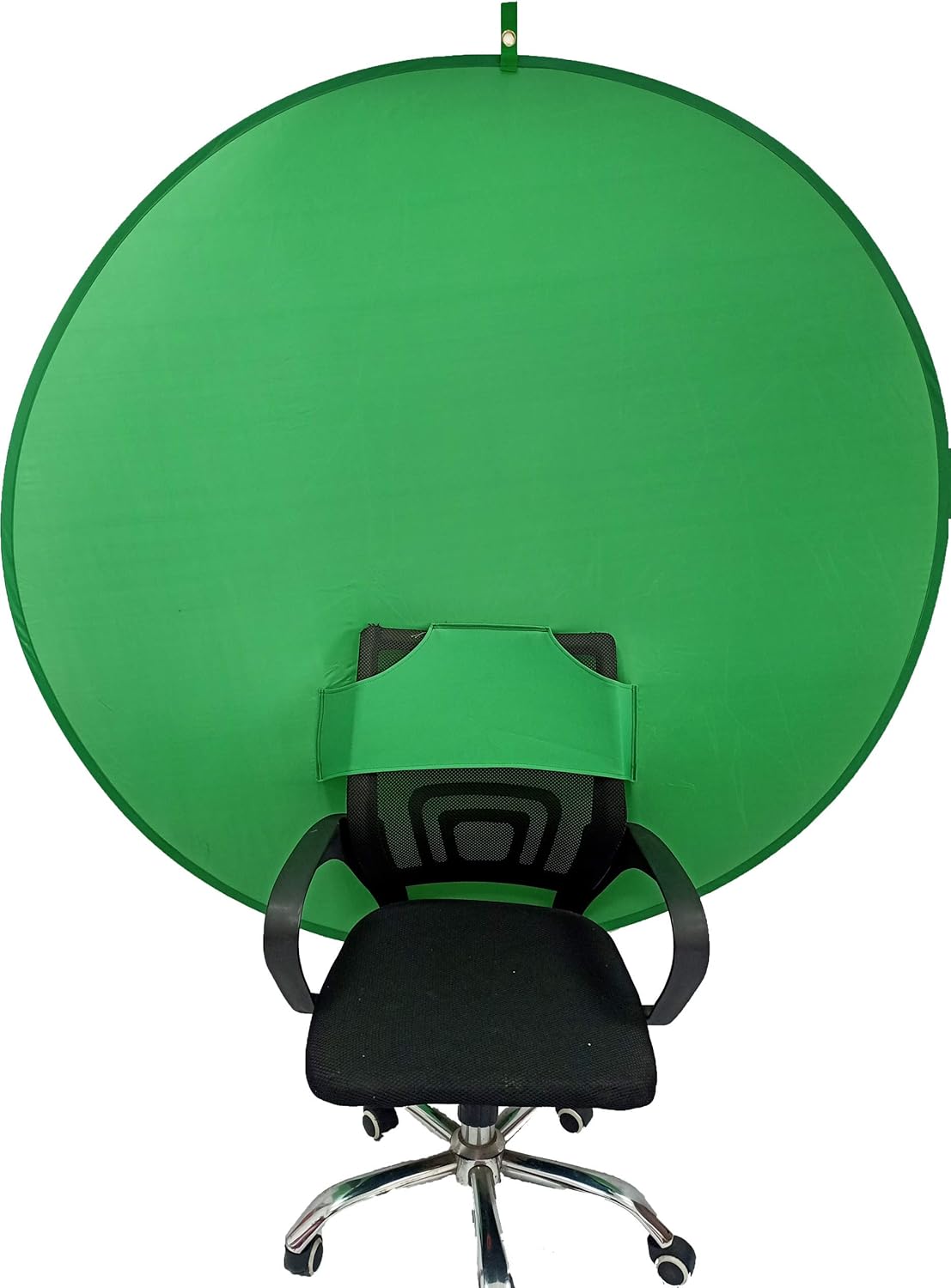 Collapsible Portable Webcam Background Chroma Key Green (58in×58in) W934009