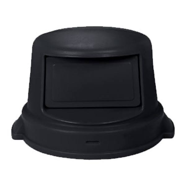 44 Gallon Black Dome Top Trash Can Lid Q92623
