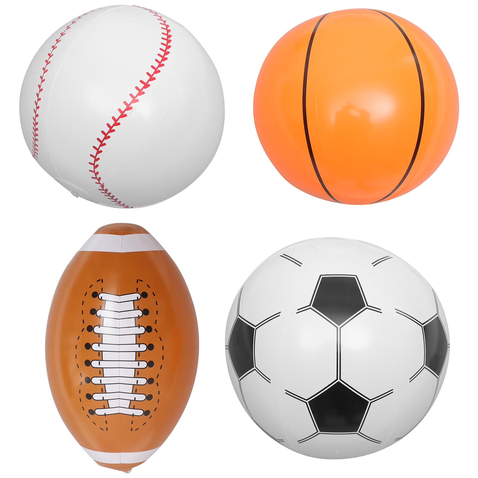 Inflatable Beach Ball Set of 4 K50989
