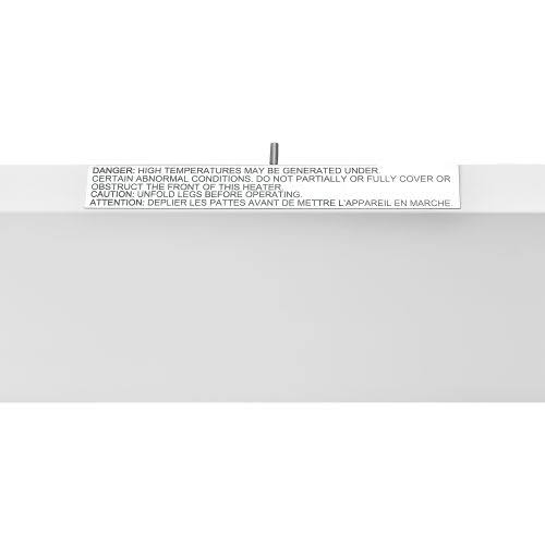 Under The Desk Radiant Panel Heater 170W 120V U65604