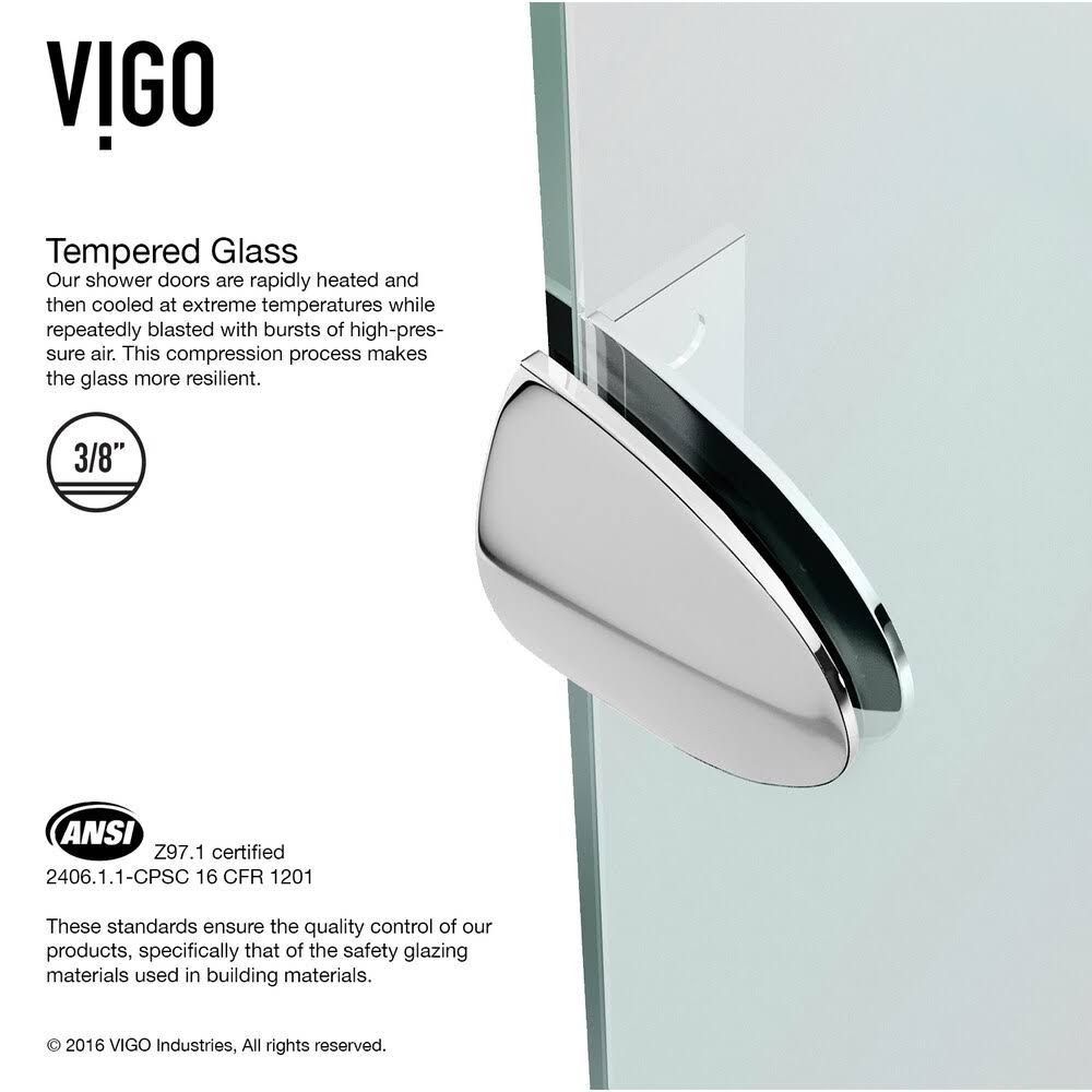 Frameless Neo-Angle Shower Enclosure N962084