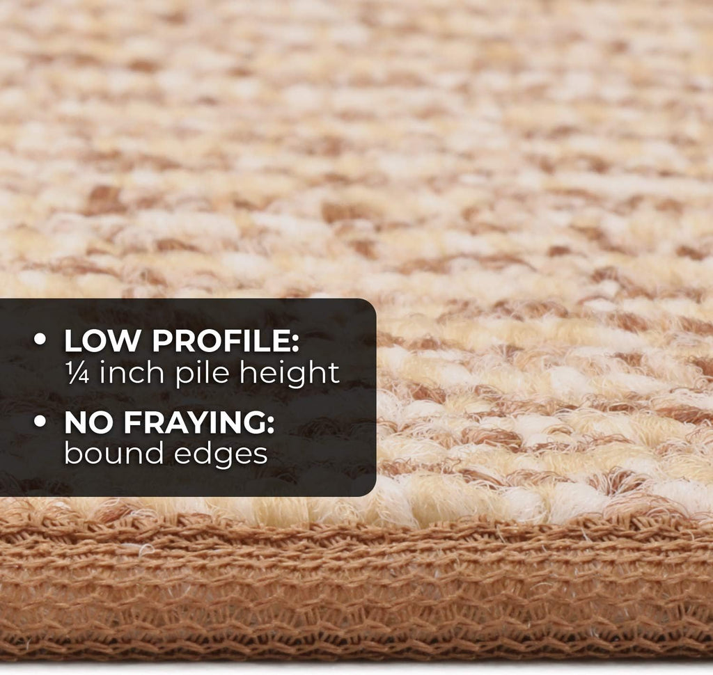 Skid-Resistant Carpet Runner - Praline Brown - 10 Feet X 27 Inches Y84075