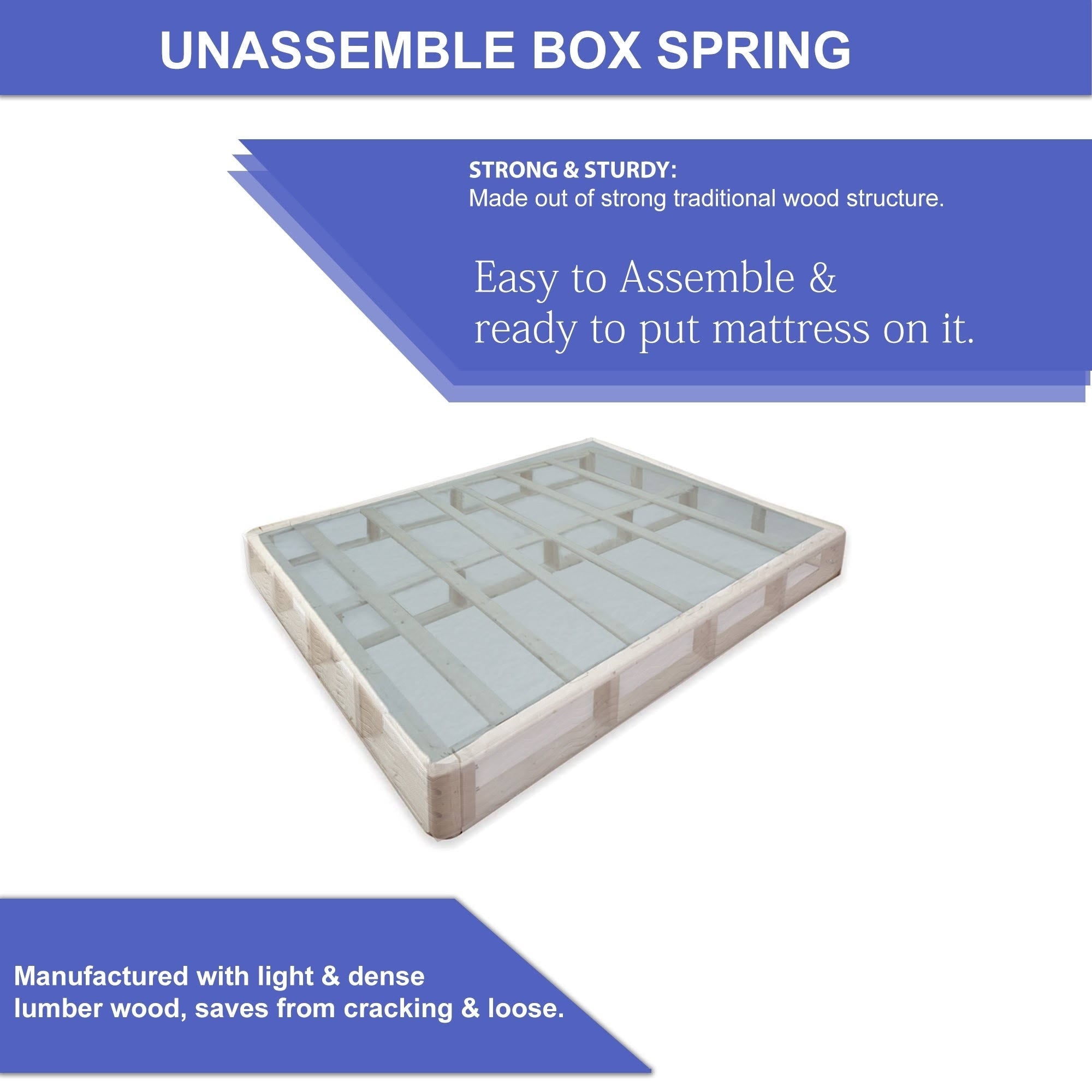 Wood 5-Inch Box Spring (Twin) H823691