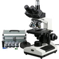 Purple Trinocular Compound Microscope N87741