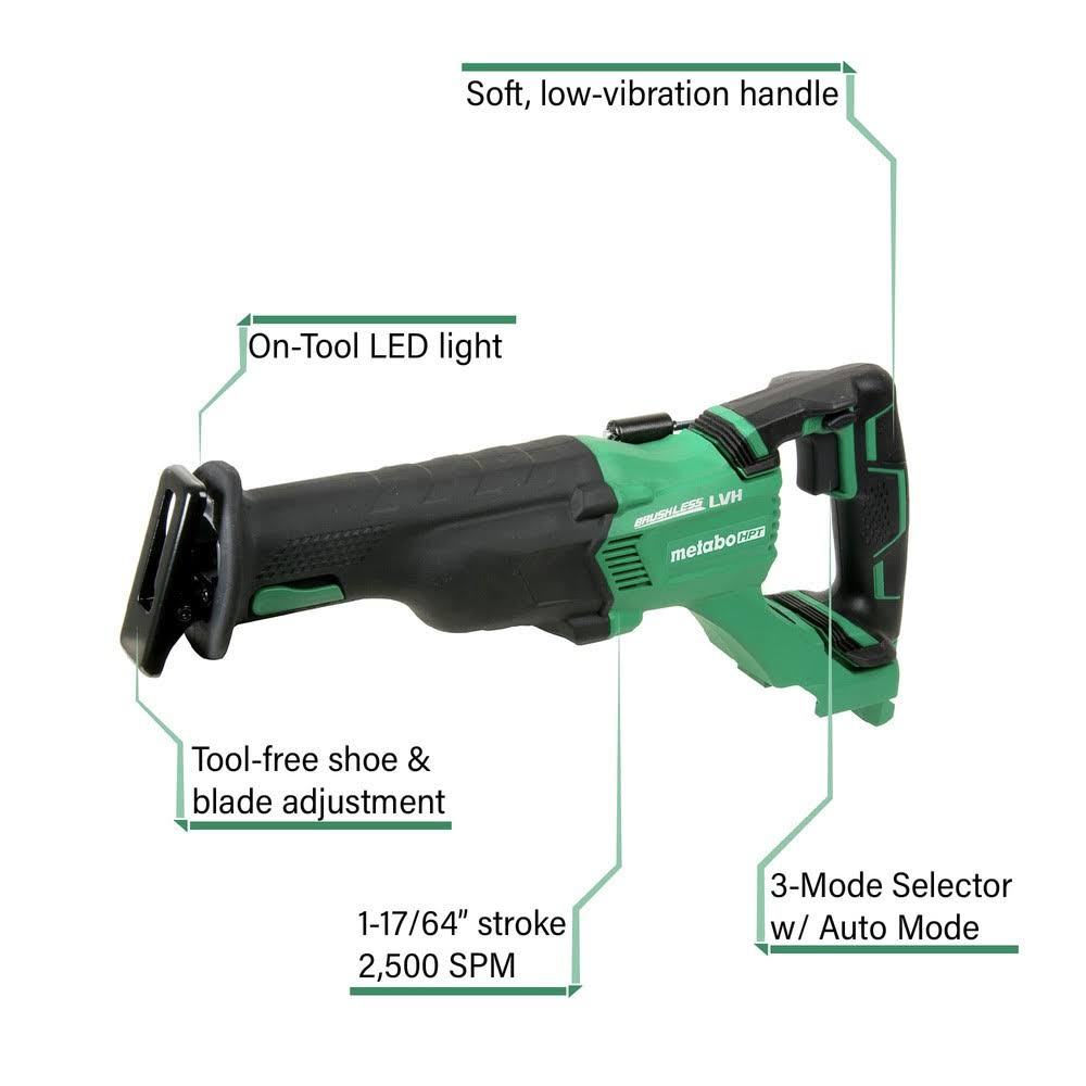 18V Brushless Reciprocating Saw X78606