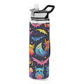 Clear 32oz Triton Sports Water Bottle with Straw A6778