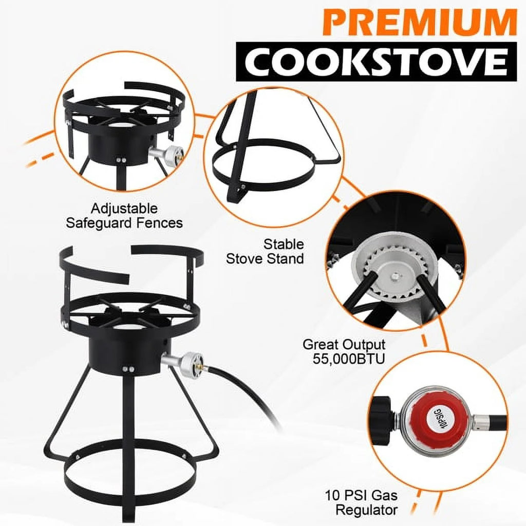 30qt Propane Turkey Fryer Complete Kit M3209