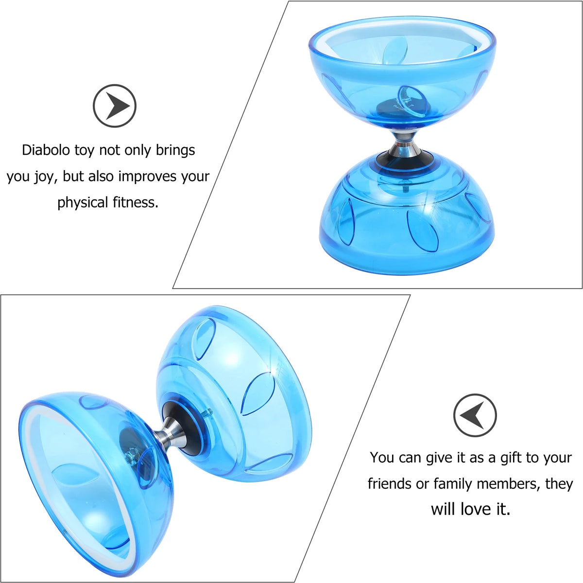 Chinese Yoyo Diabolo Toy Juggling Diabolos Q99992