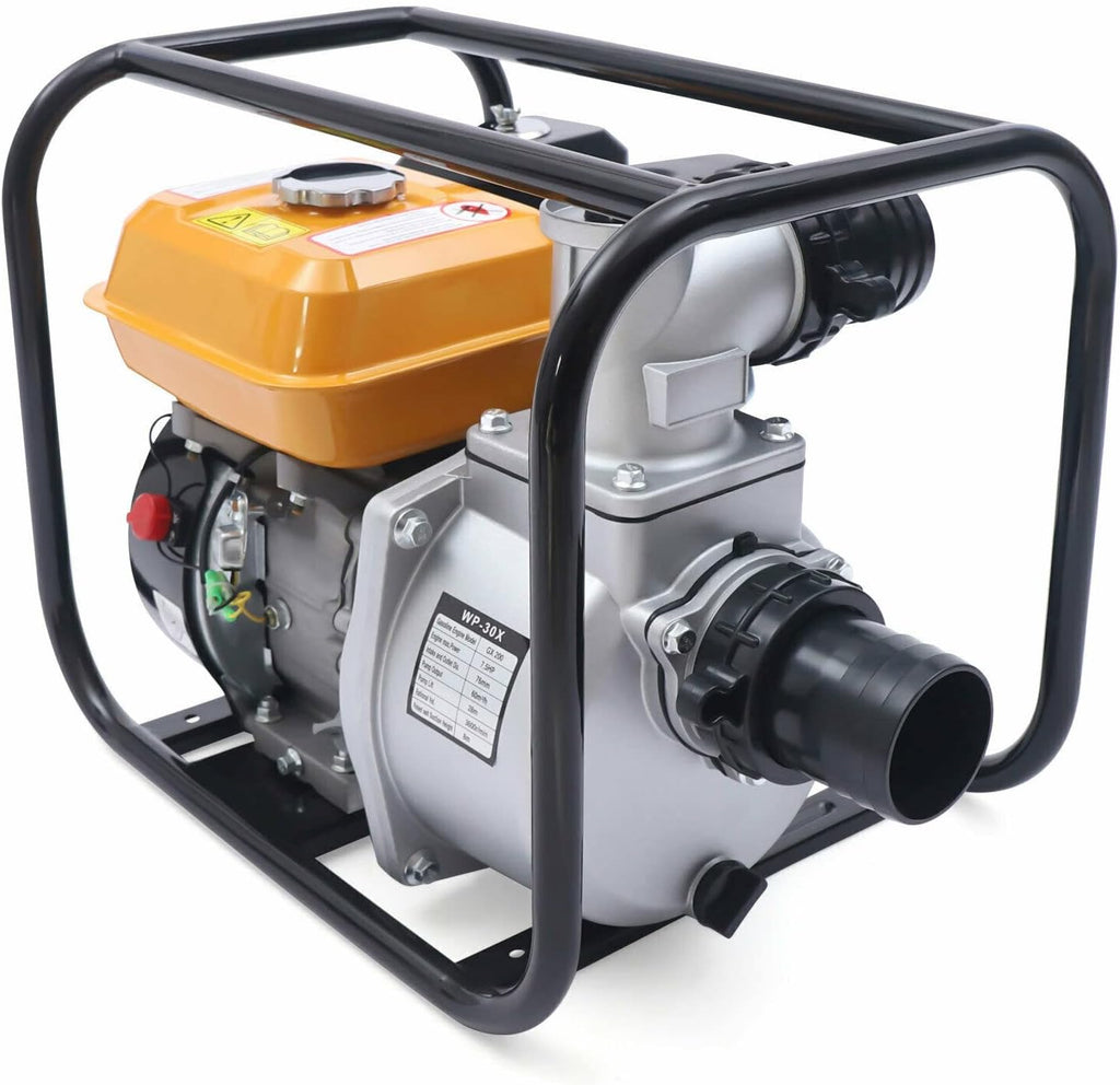 3" 7.5HP Gasoline High Pressure Water Transfer Pump N69689