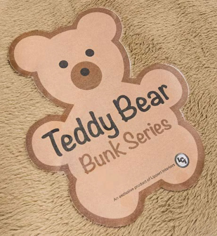 Teddy Bear Design RV Bunk Mattress Cover - 4"D x 28"W x 74" L G987