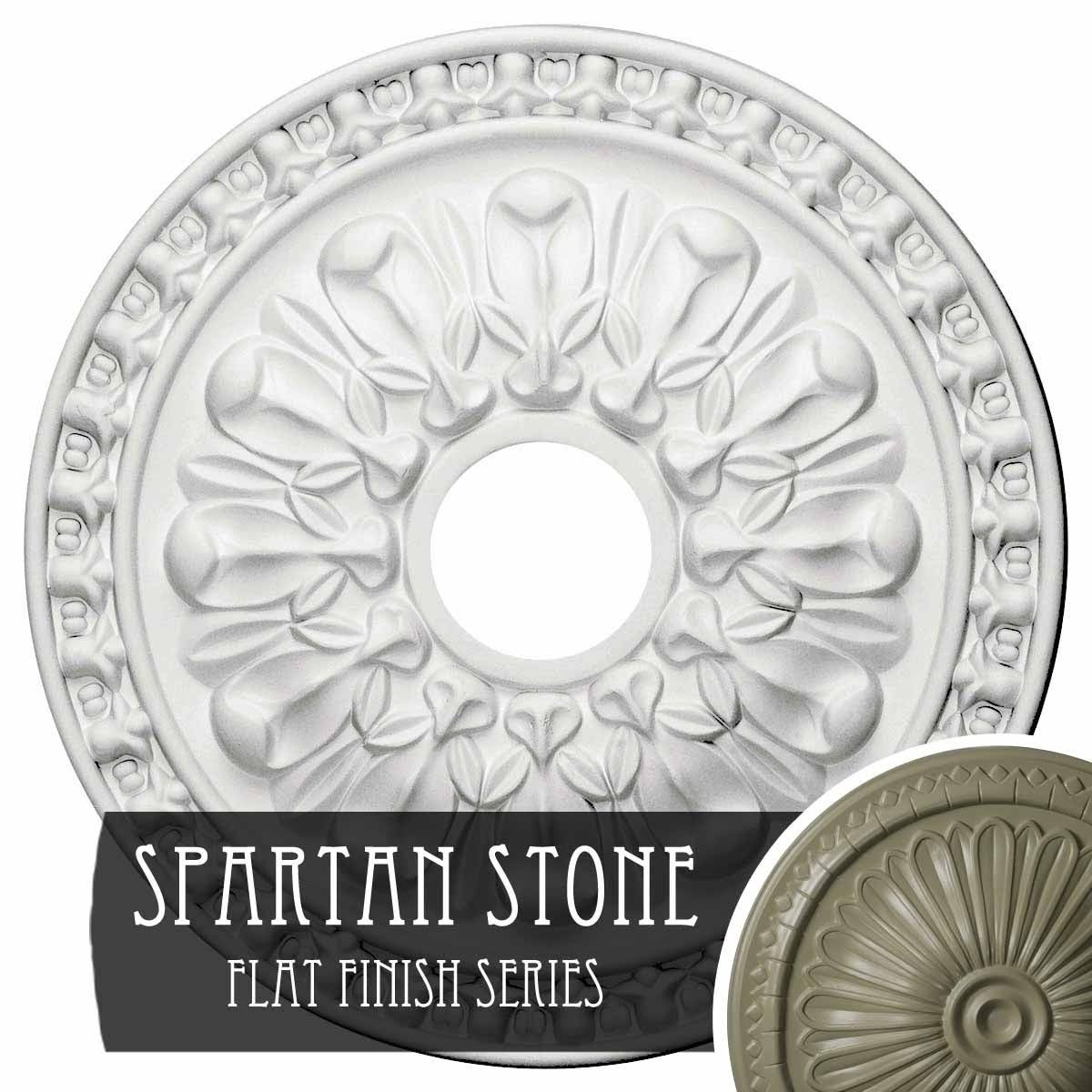 18x22OD x 3 1/2x22ID x 1 3/8x22P Ceiling Medallion F745