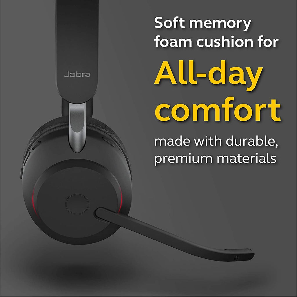 Jabra Evolve2 65 Mono Wireless Bluetooth Headset, Black O514755