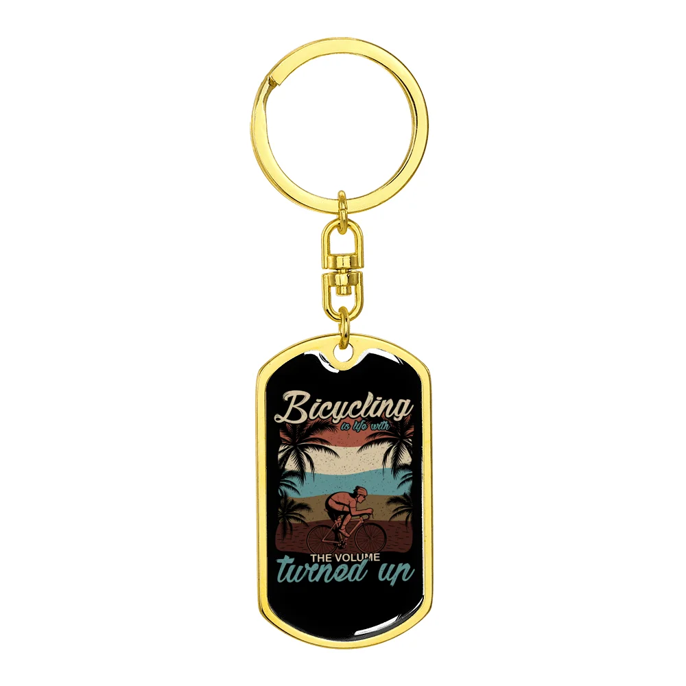 Swivel Dog Tag Keychain M197