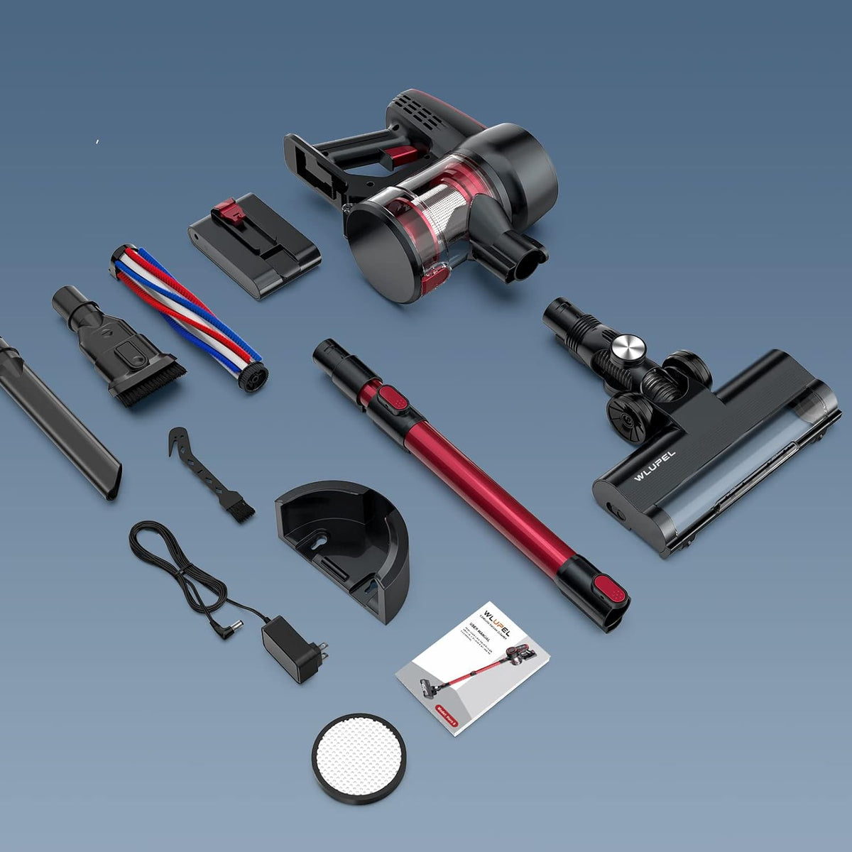 Cordless Stick Vacuum Cleaner, 25KPA, Lightweight Handheld A73504