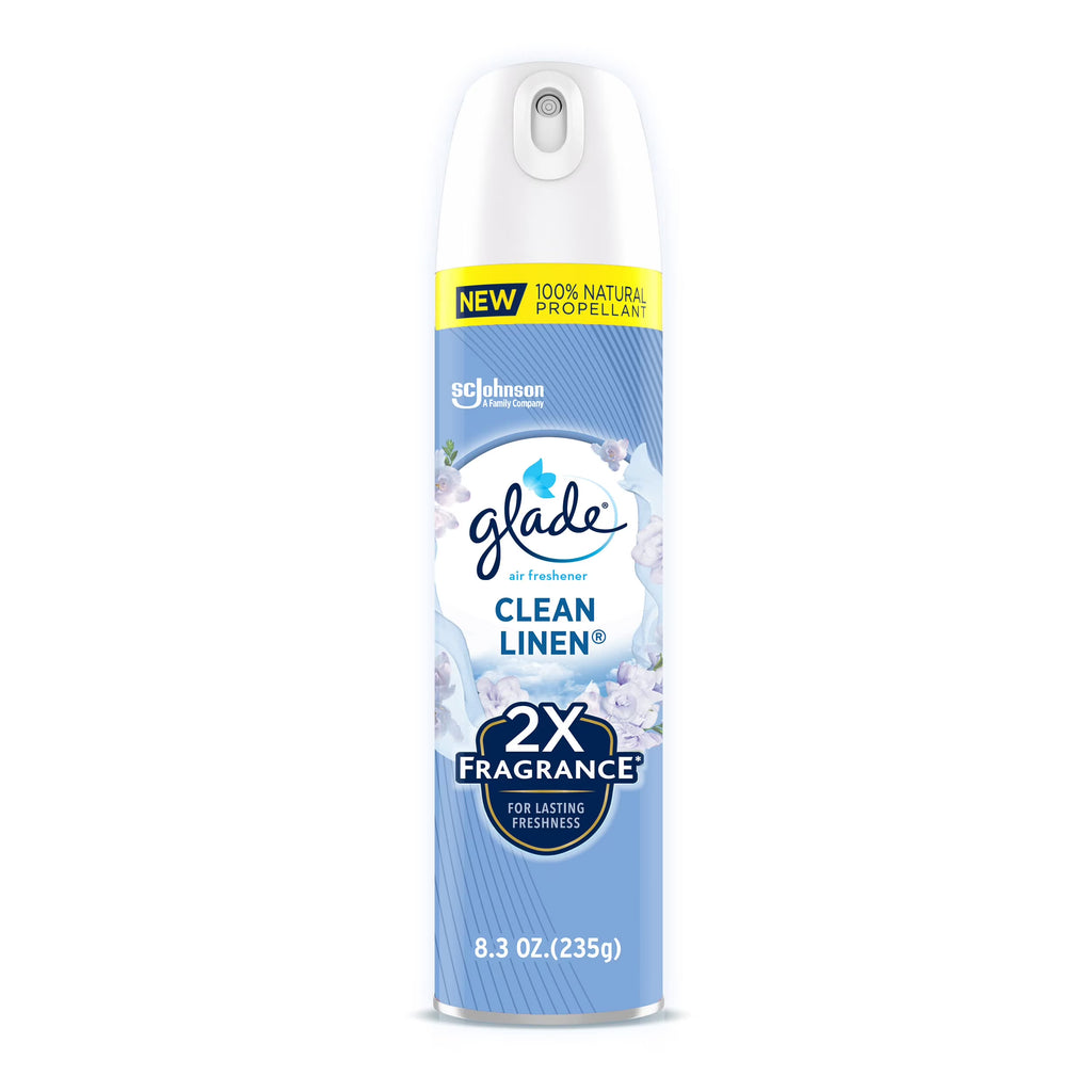 8.3 Oz Clean Linen Room Air Freshener Spray, Pack of 32 D1582