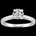 1.51 CT Gold Diamond Solitaire Ring V570613