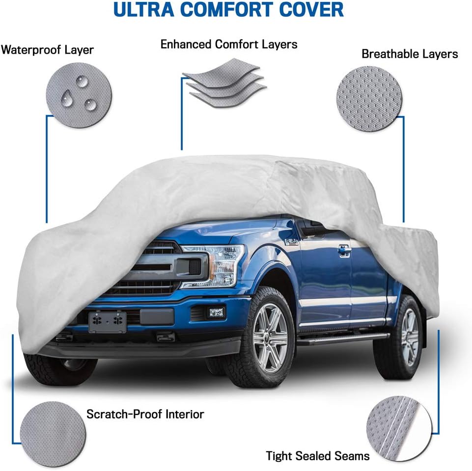 Custom Fit All Weather Waterproof Truck Cover A677