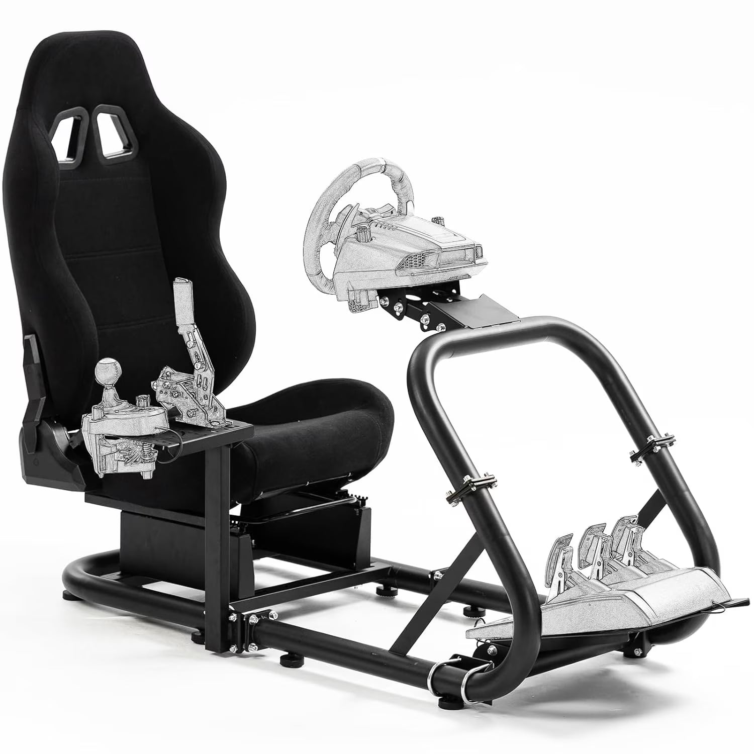Sim Racing Cockpit with Seat D498