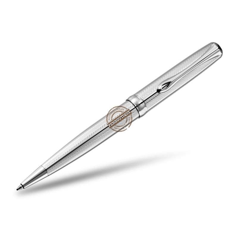 Chrome Guilloche Stripes Ballpoint Pen L769079